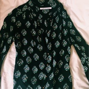 ✨ DVF Button Up Blouse ✨