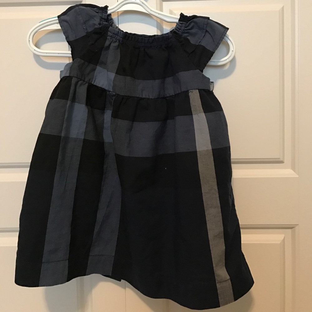 Buberry blue plaid dress