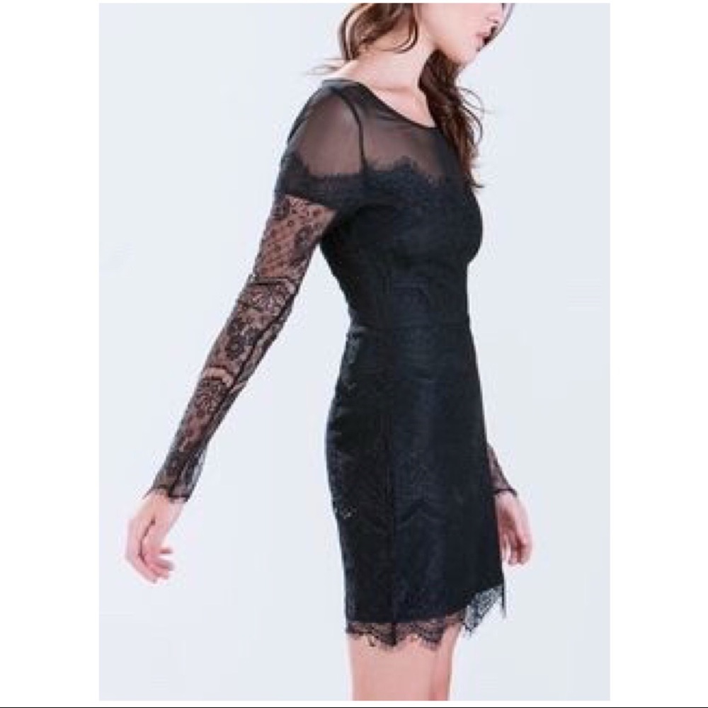 LUSH All Laced Up Mini Dress. NWOT.