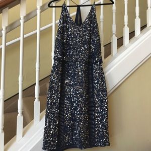 Navy Gianni Bini dress