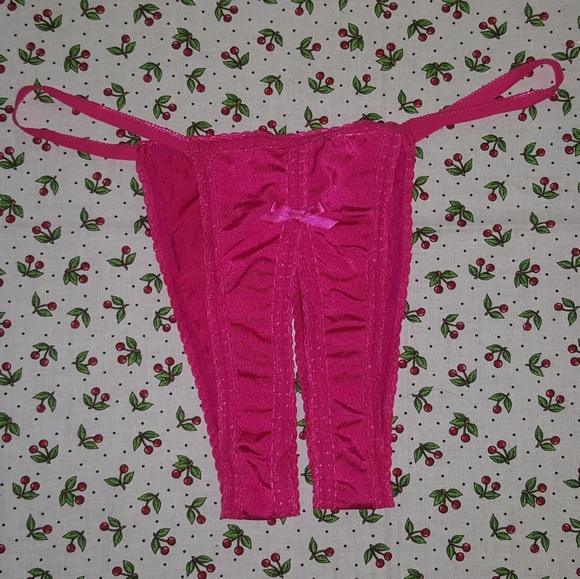 Coquette Womens Crotchless Panty