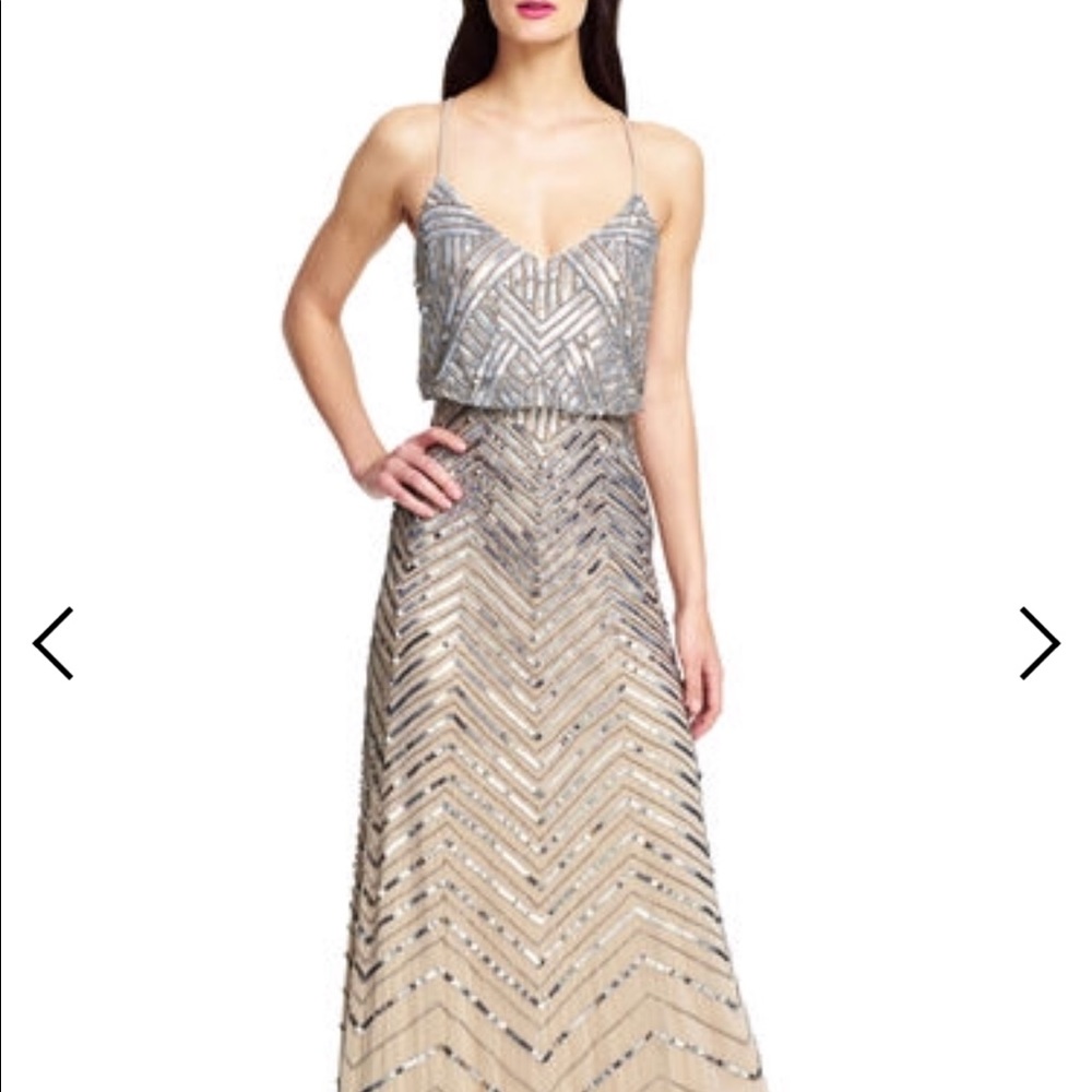 Adriana papell dress