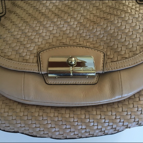 Dusty Rose Shoulder w/Shoulder Strap Coach Bag - Picture 2 of 5