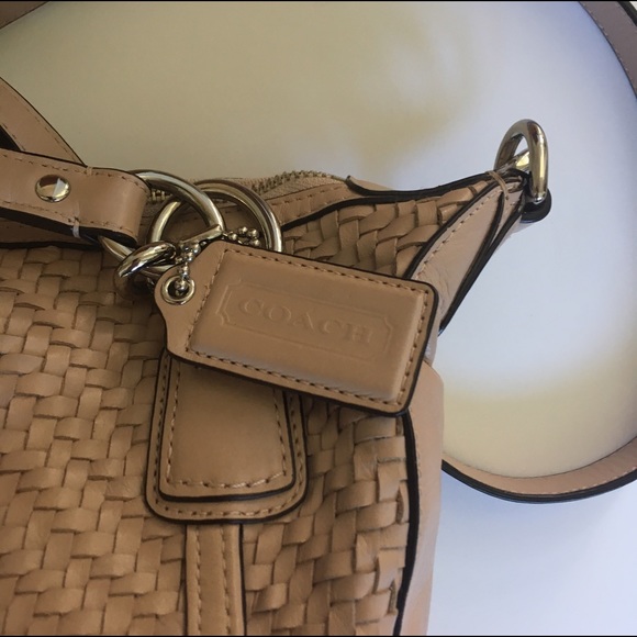 Dusty Rose Shoulder w/Shoulder Strap Coach Bag - Picture 3 of 5