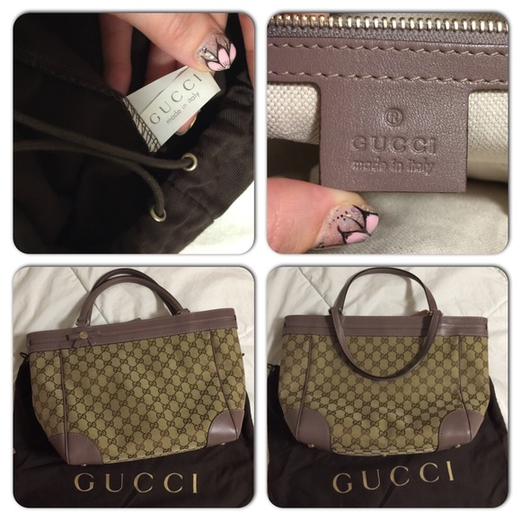 SOLD 💯Gucci Mayfair bow totes 💜 - Picture 3 of 8