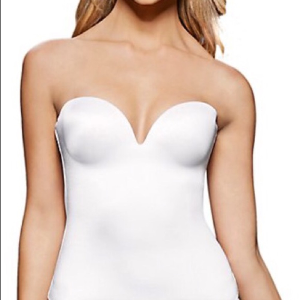 Smoothing Convertible Bustier w low back