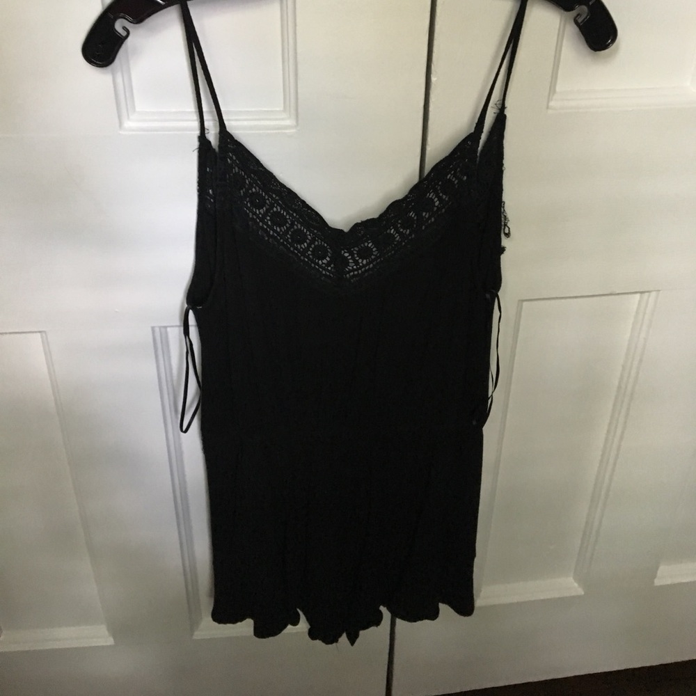 LF black romper