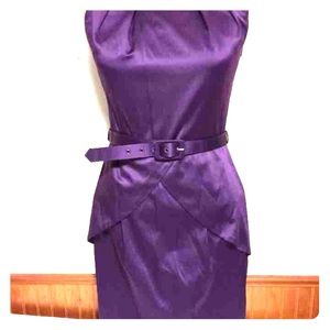 🔴SALE🔴Purple satin dress size 7