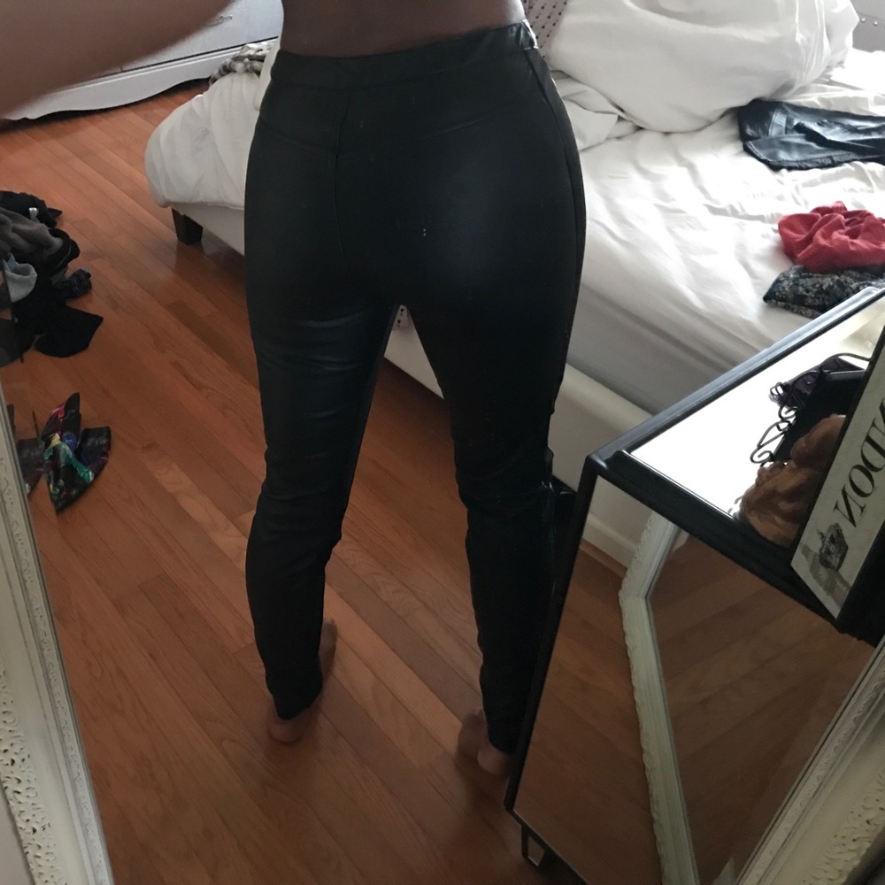 Leather pants