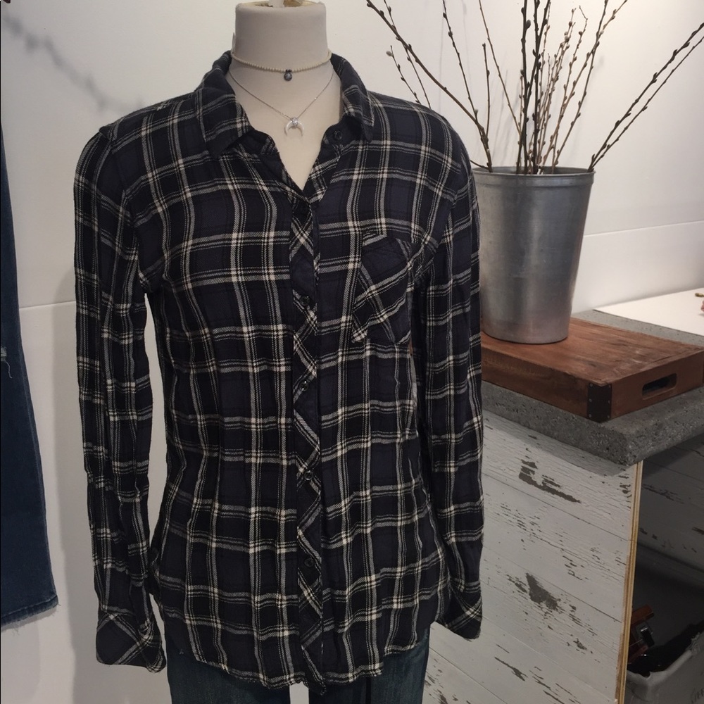 Rails Button Down Flannel