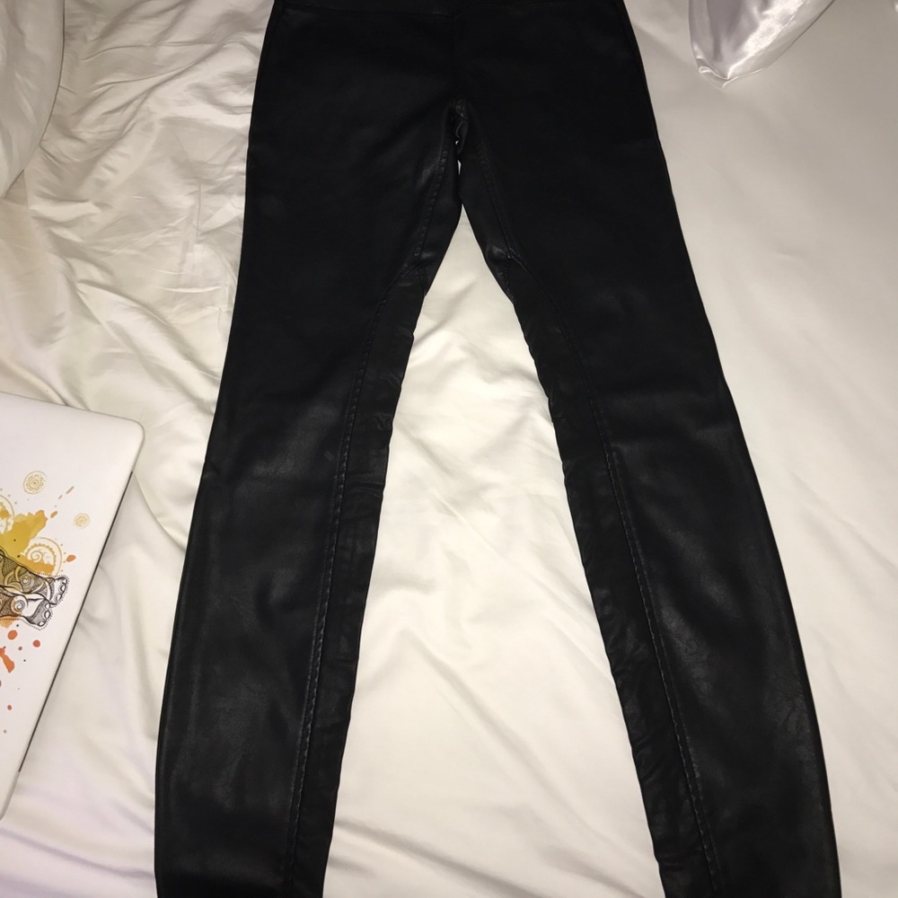 Leather pants