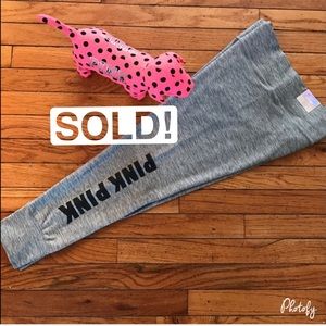 🆕 VS PINK Ultimate Ankle leggings Marled Grey