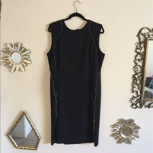 Anne Klein size 16 black cocktail dress