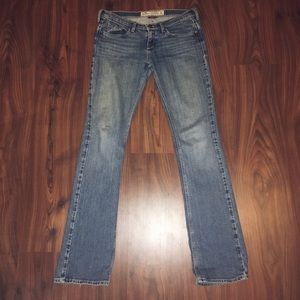 Hollister medium wash bootcut jeans