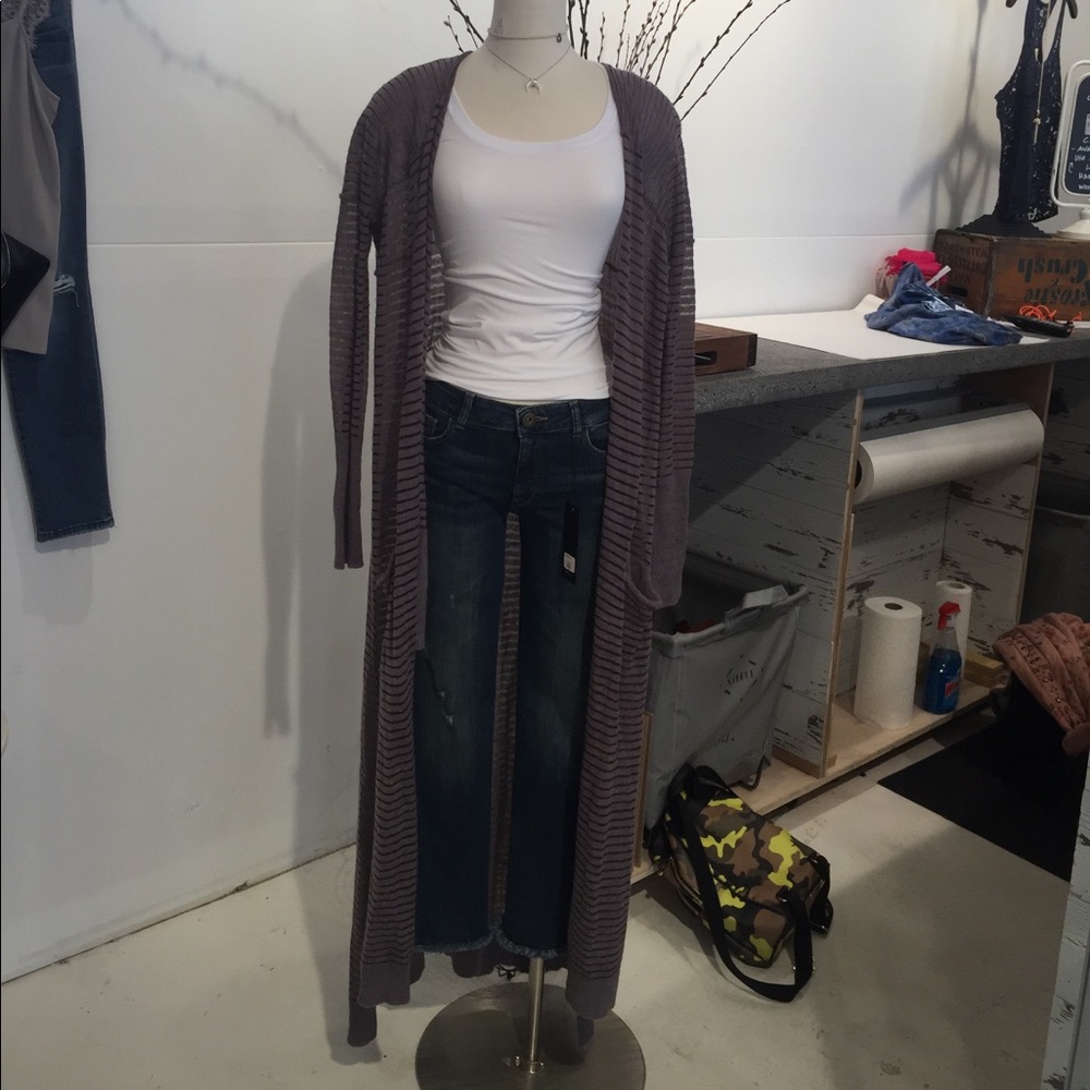 Free People Purple Duster