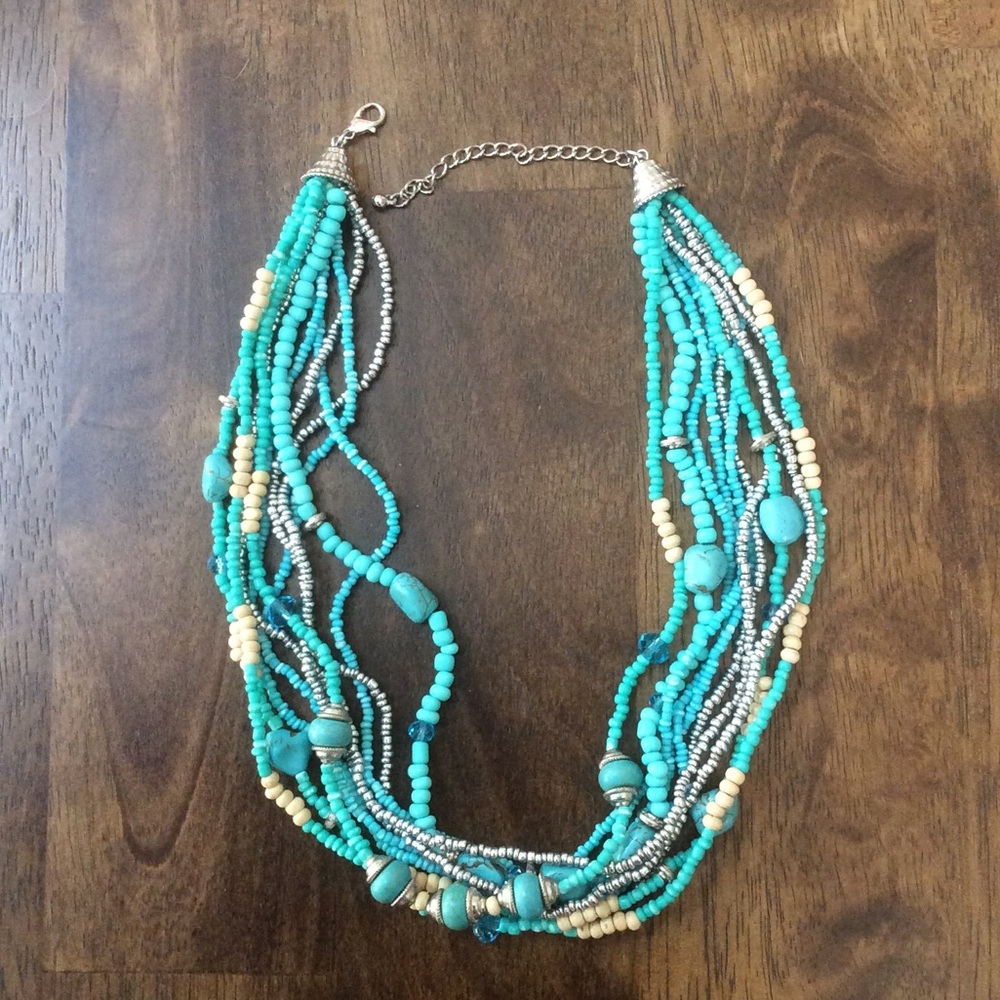 Turquoise necklace from Francesca's