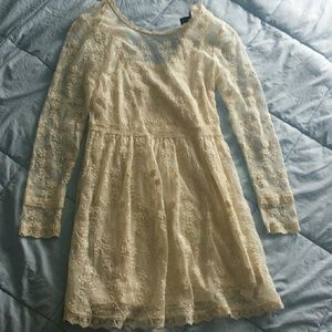 Lacey long sleeve dress