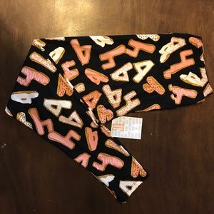 LuLaRoe 4th birthday donut leggings