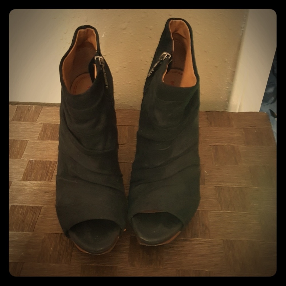 Black and wood  Miss Sixty Heels