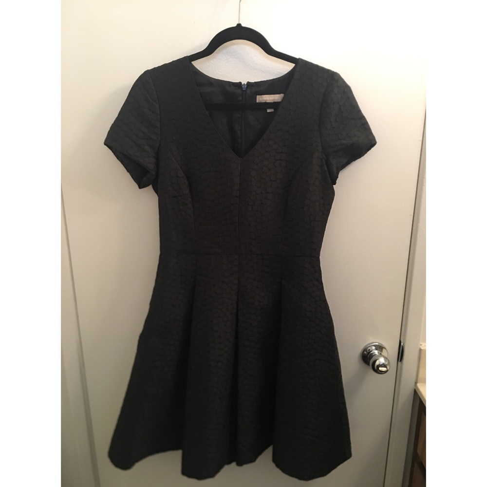 Banana Republic Fit & Flare Structured Dress Sz 8