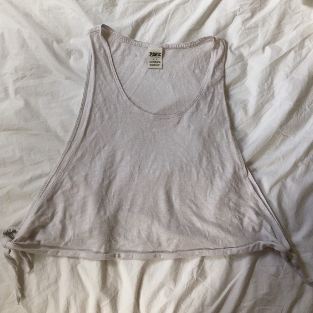 VS Pink Open Side Muscle T