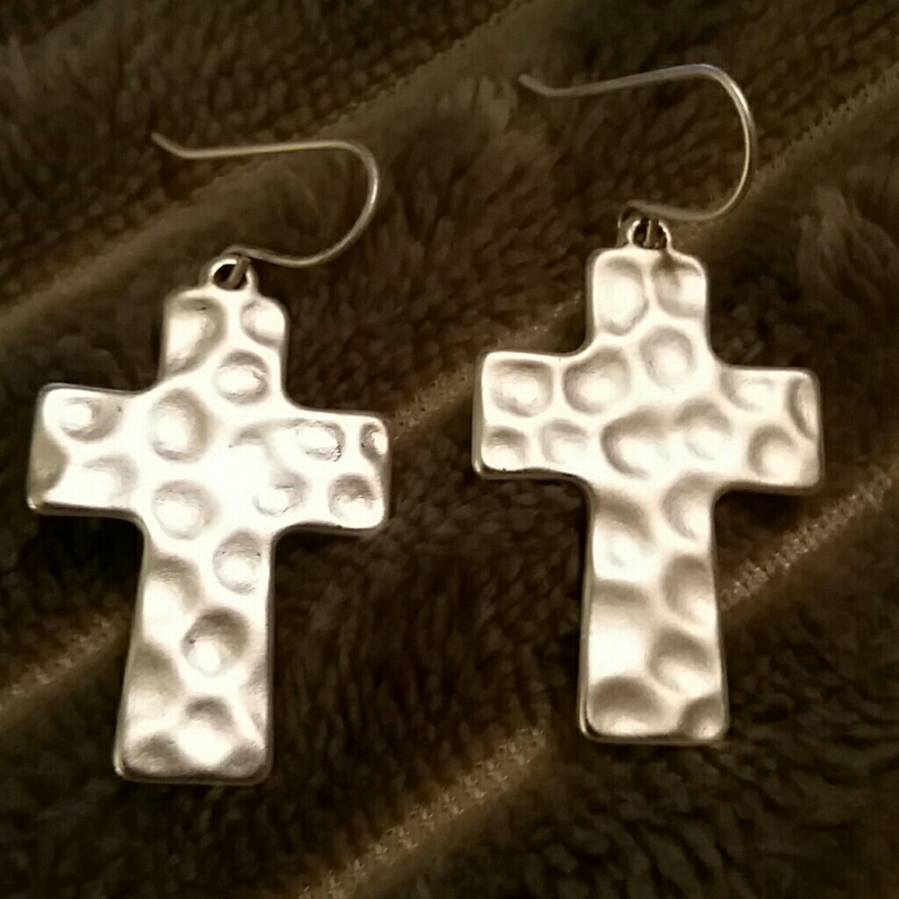 Premier cross earrings