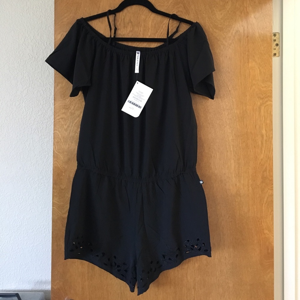 Fabletics black romper