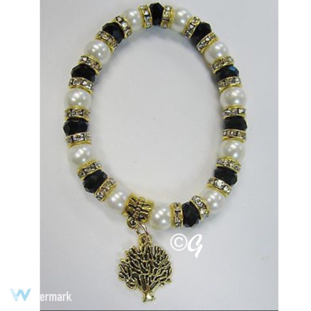⭐️Handmade NEW Stretch Tree of Life Bracelet.