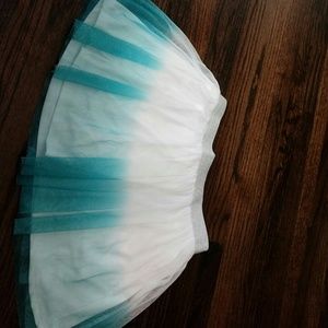 Blue ombre skirt