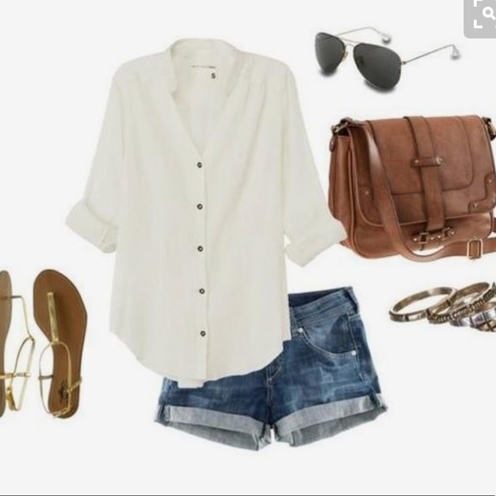 Panel Denim short
