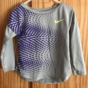 Nike toddler dri-fit long sleeve