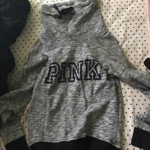 PINK crowl neck sweater