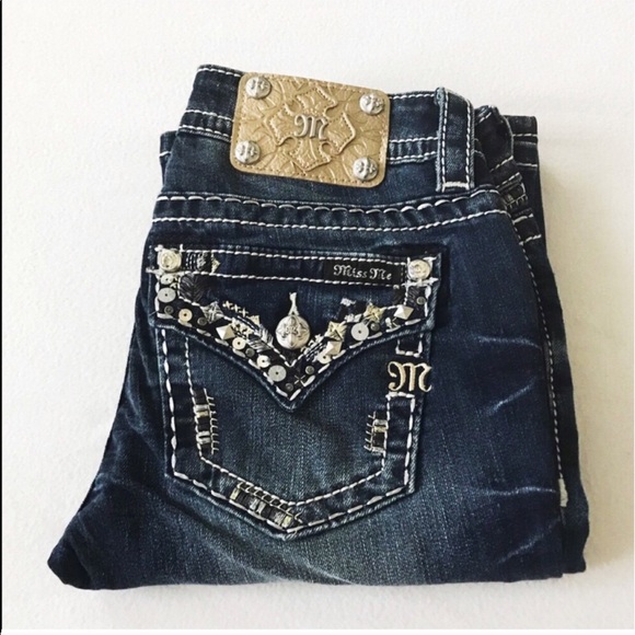 Last pair Sz 24🌹Miss me signature boot cut - Picture 7 of 8