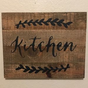 Kitchen wall decor
