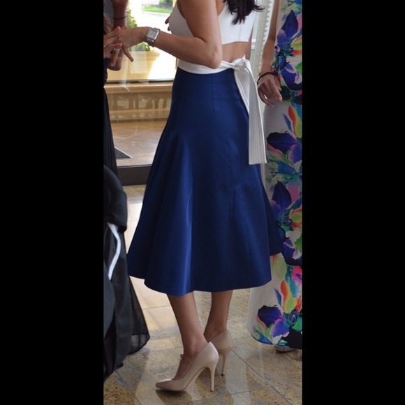 Cameo Fire Fires Navy Skirt - Picture 3 of 3