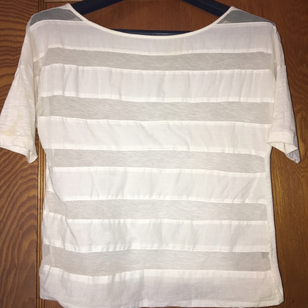 Sheer Mesh Tee
