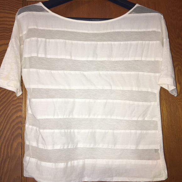 Sheer Mesh Tee - Picture 1 of 2