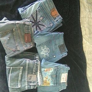 5 pair Men's jeans