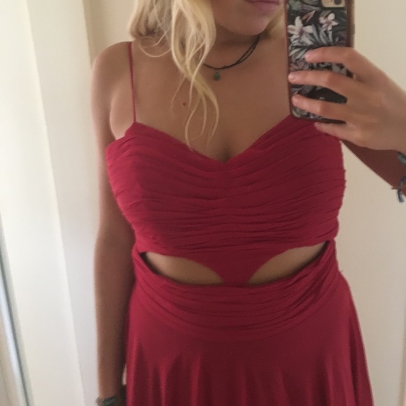 Cut-Out Prom Dress - Picture 3 of 5