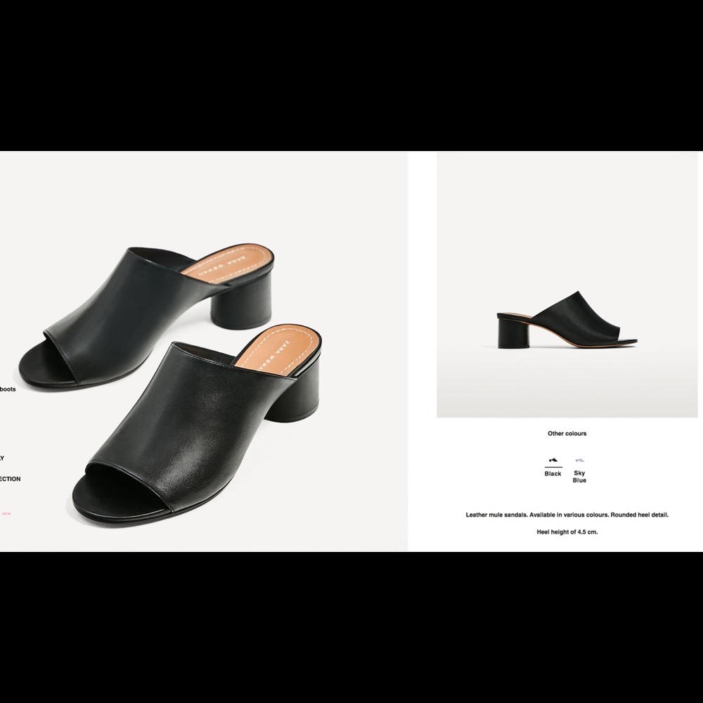 Zara mules