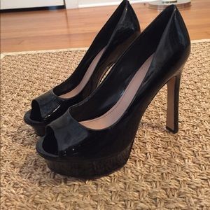 **SHOE SALE**Black Platform Heels