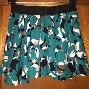 Printed Mini Skirt
