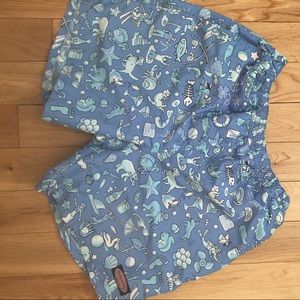 Vineyard vines large poly-mesh lined bathing suit