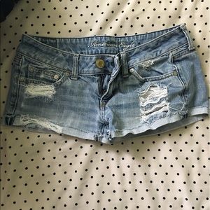 American eagle jean shorts