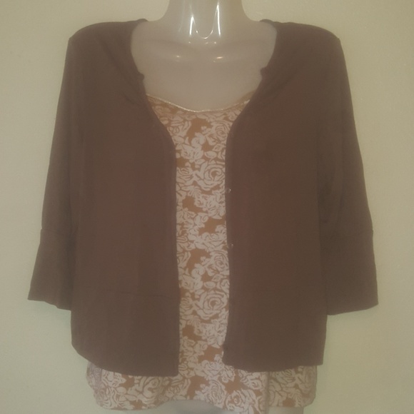 2pc set, cardigan & cami - Picture 1 of 4