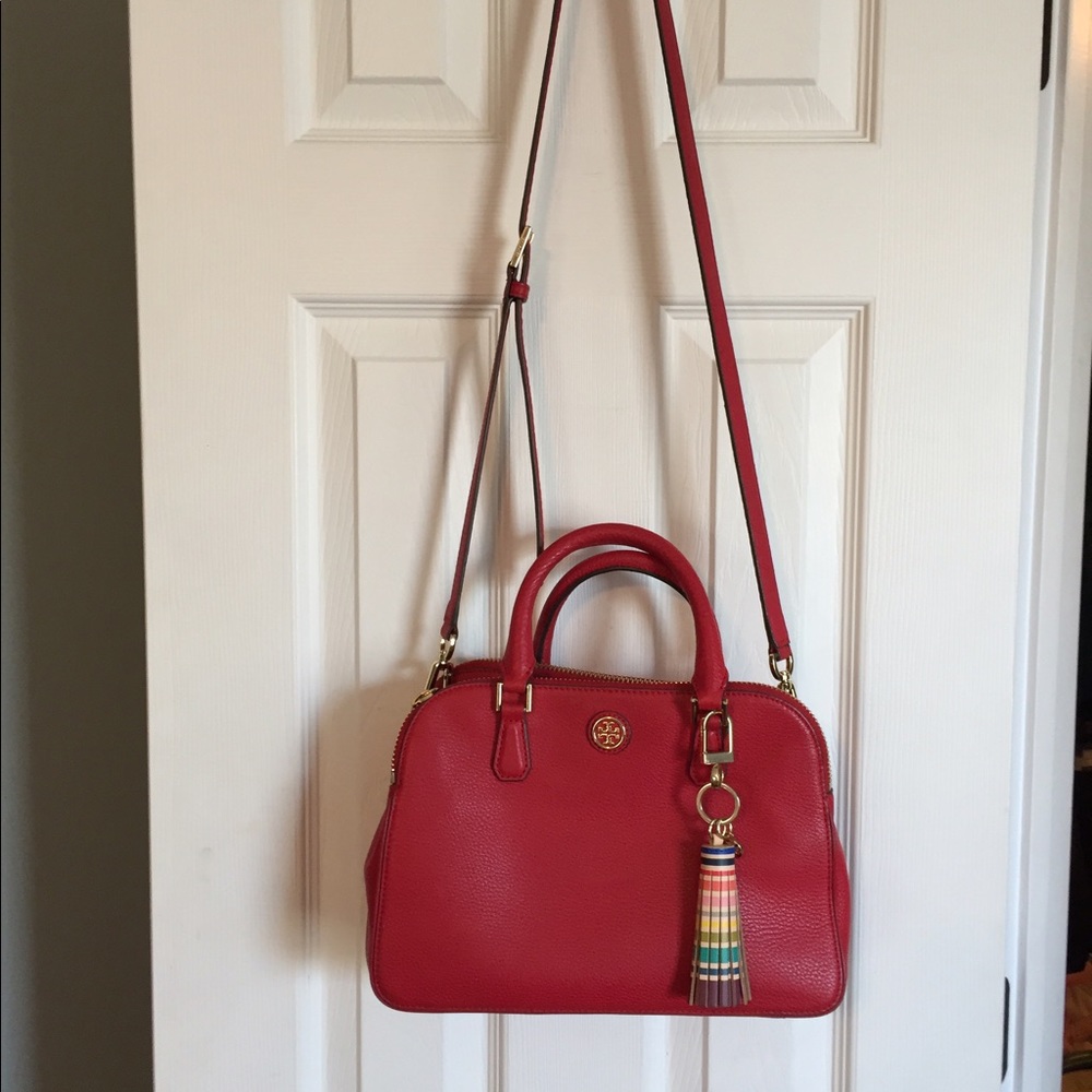 Tory burch Landon Thea Robinson crossbody tassel
