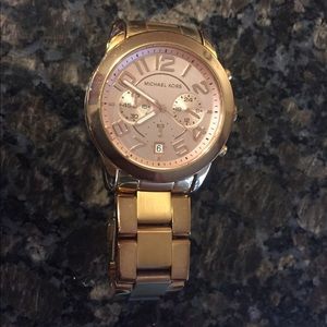 Michael Kors Rose Gold Watch
