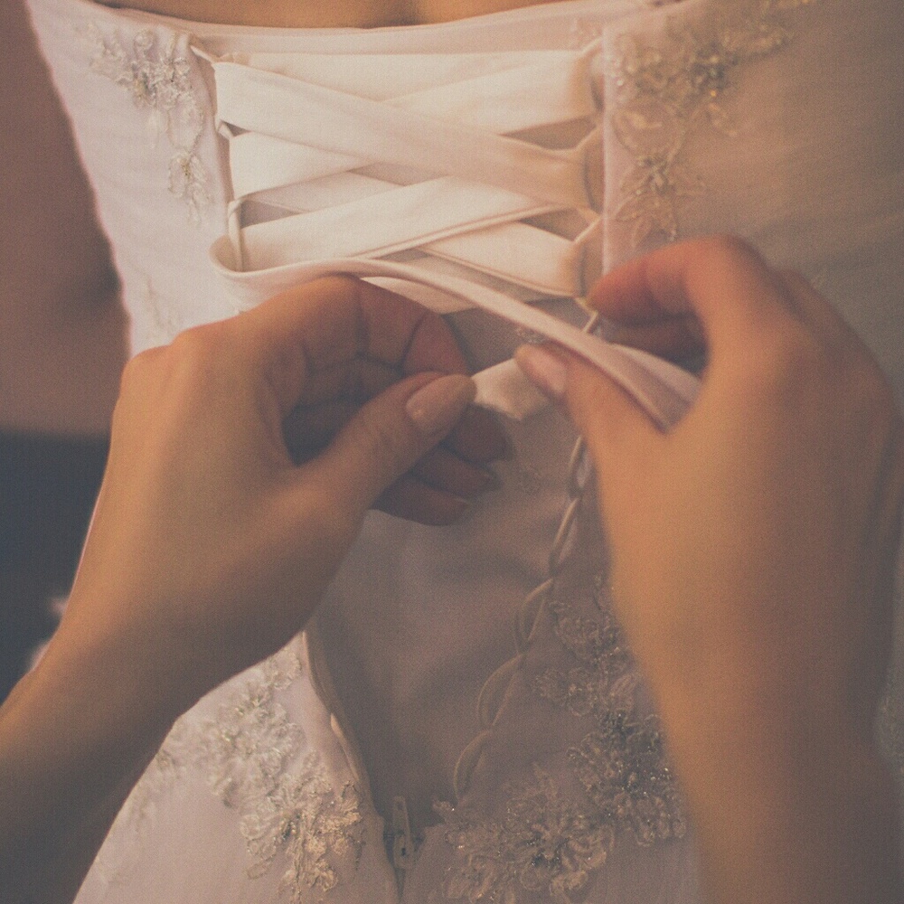 David's Bridal Wedding dress