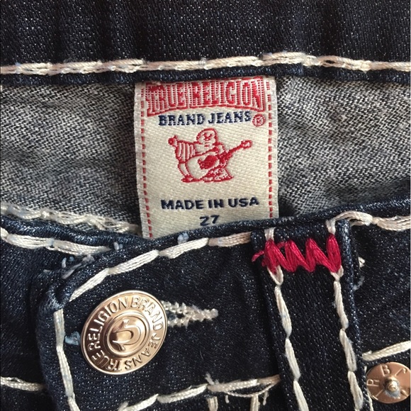 SOLD True Religion~World Tour Jeans๐ Size 27~ - Picture 6 of 6