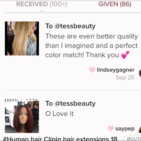 Hair extensions long blonde brown black u choose